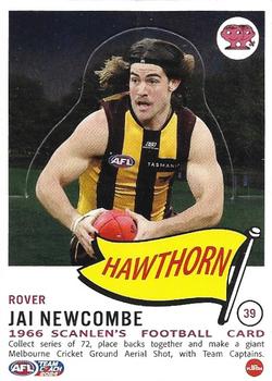 2024 AFL TeamCoach - Scanlens Die Cut #39 Jai Newcombe Front